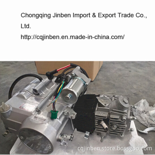 110cc Motorcycle Engine with 3+1reverse Gear